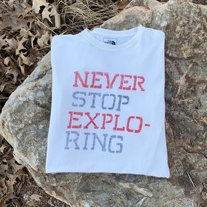 North Face Never Stop Exploring T-shirt 🏔🧗‍♂️